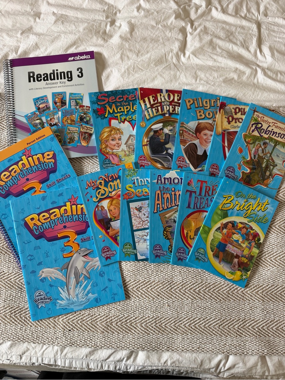 Abeka 3rd Grade Readers with Key Third Grade Readers Books